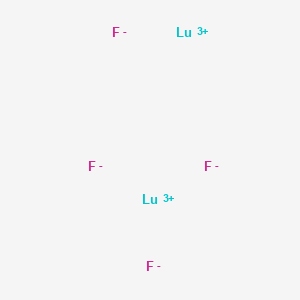 molecular formula F4Lu2+2 B12436827 Dilutetium(3+) tetrafluoride 