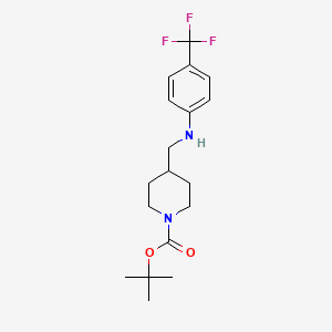 1-Boc-4-[(4-trifluoromethyl-phenylamino)-methyl]-piperidine