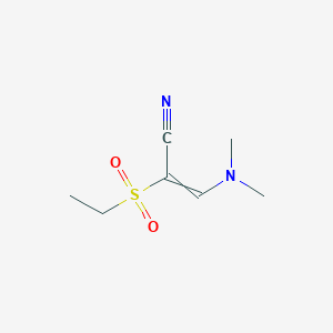 3-(Dimethylamino)-2-ethylsulfonylprop-2-enenitrile