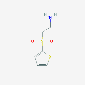 2-(Thiophene-2-sulfonyl)ethan-1-amine