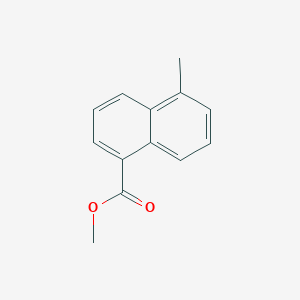 molecular formula C13H12O2 B12436901 methyl 5-methylnaphthalene-1-carboxylate CAS No. 91902-59-9