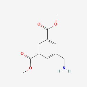 molecular formula C11H13NO4 B12436951 Dimethyl 5-(aminomethyl)benzene-1,3-dioate 