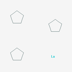 molecular formula C15H30La B12436964 Cyclopentane;lanthanum 