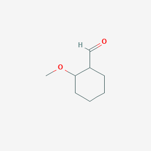 molecular formula C8H14O2 B12436971 2-Methoxycyclohexane-1-carbaldehyde 