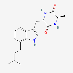 molecular formula C19H23N3O2 B1243705 Terezine D 