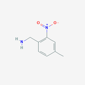 (4-Methyl-2-nitrophenyl)methanamine