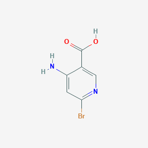 molecular formula C6H5BrN2O2 B12437130 4-Amino-6-bromonicotinic acid 