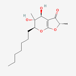 molecular formula C16H26O5 B1243714 Aigialone 