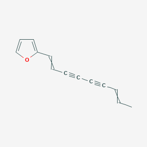 molecular formula C13H10O B12437149 2-Nona-1,7-dien-3,5-diynylfuran 