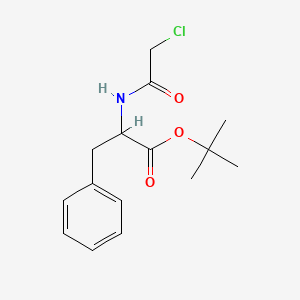 Tert-butyl 2-(2-chloroacetamido)-3-phenylpropanoate