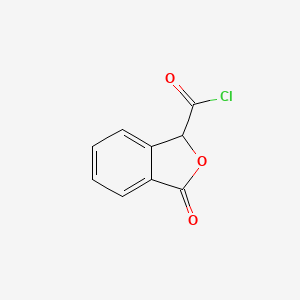 3-Oxo-1,3-dihydro-2-benzofuran-1-carbonyl chloride