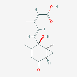 molecular formula C15H18O4 B1243724 CycloABA 