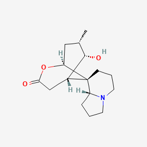 molecular formula C16H25NO3 B1243725 Serratezomine A 