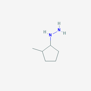 molecular formula C6H14N2 B12437263 1-(2-Methylcyclopentyl)hydrazine CAS No. 788131-36-2