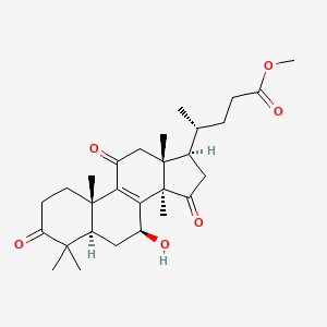 molecular formula C28H40O6 B12437318 Methyl lucidenate A 