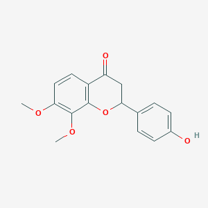 molecular formula C17H16O5 B1243732 Heliannone B 