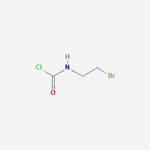 molecular formula C3H5BrClNO B12437320 N-(2-bromoethyl)carbamoyl chloride 