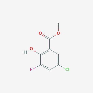 Methyl 5-chloro-3-fluoro-2-hydroxybenzoate