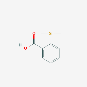 molecular formula C10H14O2Si B1243736 2-(Trimethylsilyl)benzoic acid CAS No. 15290-27-4