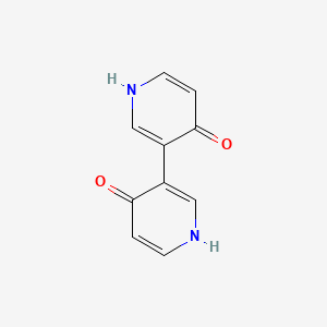 molecular formula C10H8N2O2 B12437426 [3,3'-Bipyridine]-4,4'-diol CAS No. 27353-34-0