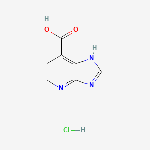 3H-imidazo[4,5-b]pyridine-7-carboxylic acid hydrochloride