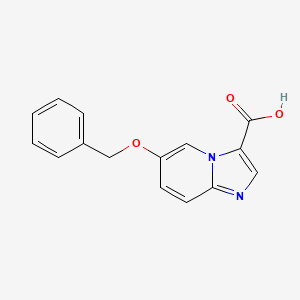 6-(Benzyloxy)imidazo[1,2-A]pyridine-3-carboxylic acid