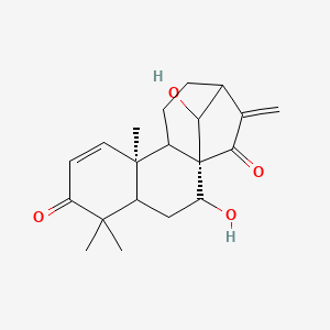 molecular formula C20H26O4 B12437472 (-)-Liangshanin A 