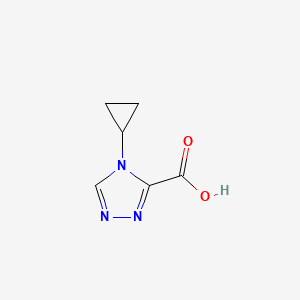 4-Cyclopropyl-4H-1,2,4-triazole-3-carboxylic acid