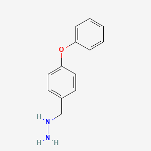 molecular formula C13H14N2O B12437503 (4-Phenoxy-benzyl)-hydrazine CAS No. 887594-18-5