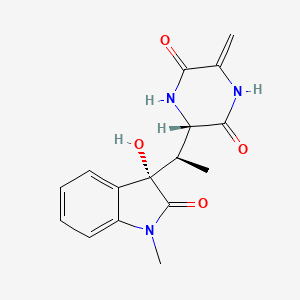 molecular formula C16H17N3O4 B1243753 Maremycin D1 
