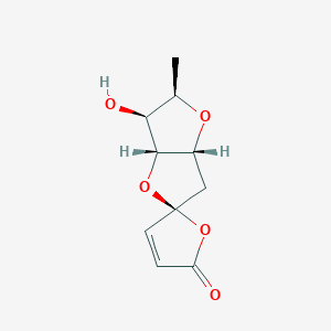 molecular formula C10H12O5 B1243756 Pyrenolide D 