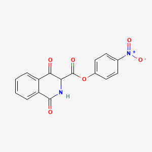 4-Nitrophenyl 1,4-dioxo-1,2,3,4-tetrahydroisoquinoline-3-carboxylate