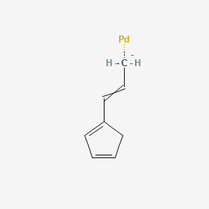 molecular formula C8H9Pd- B12437645 Cyclopentadienyl allyl palladium 