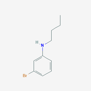 Benzenamine, 3-bromo-N-butyl-