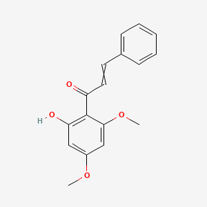 molecular formula C17H16O4 B12437673 6'-Hydroxy-2',4'-dimethoxychalcone 