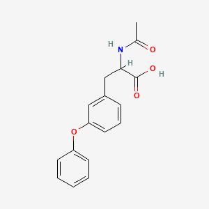 2-Acetamido-3-(3-phenoxyphenyl)propanoic acid