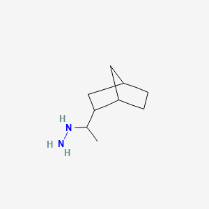 (1-(2-Norbornyl)ethyl)hydrazine