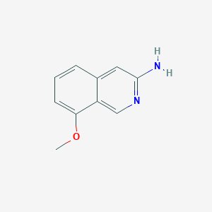 molecular formula C10H10N2O B12437721 8-Methoxyisoquinolin-3-amine 