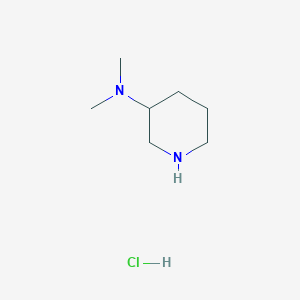 molecular formula C7H17ClN2 B12437726 N,N-dimethylpiperidin-3-amine hydrochloride 