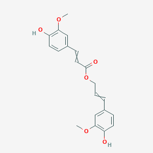 3-(4-Hydroxy-3-methoxyphenyl)allyl3-(4-hydroxy-3-methoxyphenyl)acrylate