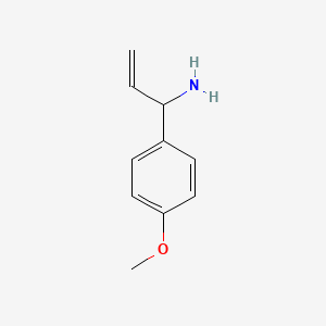 1-(4-Methoxyphenyl)prop-2-EN-1-amine