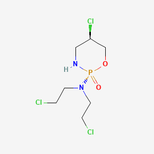 2H-1,3,2-Oxazaphosphorine, tetrahydro-2-(bis(2-chloroethyl)amino)-5-chloro-, 2-oxide, (E)-