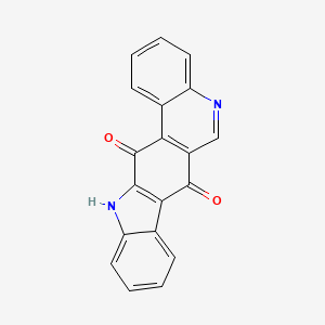 molecular formula C19H10N2O2 B1243782 Calothrixin B CAS No. 254114-34-6