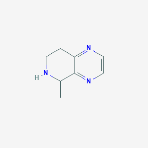 molecular formula C8H11N3 B12437824 5-Methyl-5,6,7,8-tetrahydropyrido[3,4-b]pyrazine CAS No. 757942-36-2