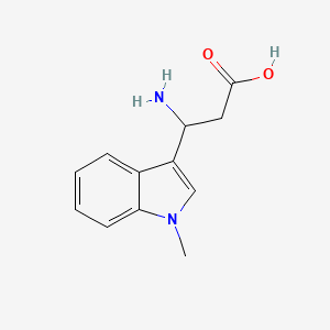 3-Amino-3-(1-methyl-1H-indol-3-yl)propanoic acid