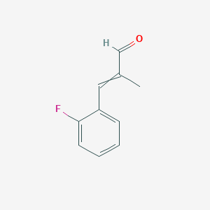 2-Methyl-3-(2-fluorophenyl) acrolein