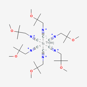 molecular formula C36H66N6O6Tc+7 B1243785 99mTc-Sestamibi 