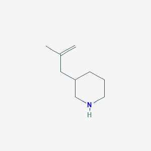 3-(2-Methylprop-2-en-1-yl)piperidine