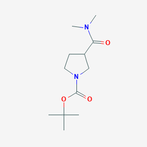 Tert-butyl 3-(dimethylcarbamoyl)pyrrolidine-1-carboxylate