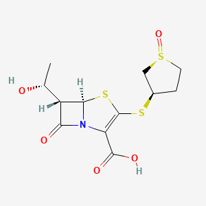 molecular formula C12H15NO5S3 B1243793 Unii-R27uvm94J7 